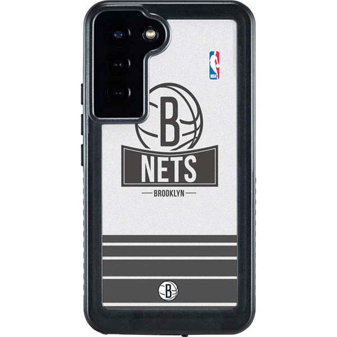 NBA Brooklyn Nets Static Galaxy S24 Plus Waterproof Case